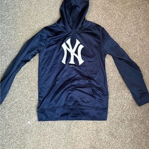 Yankees Hoodie in Navy Blue
